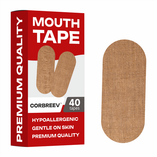 Tan cotton Mouth Tape
