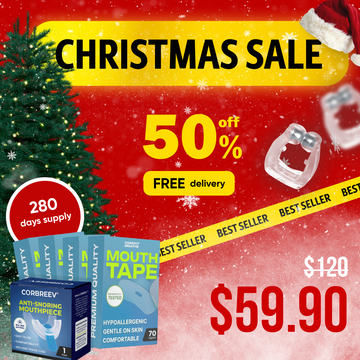 Strip Mouth Tape 280 + Mouthpiece 1